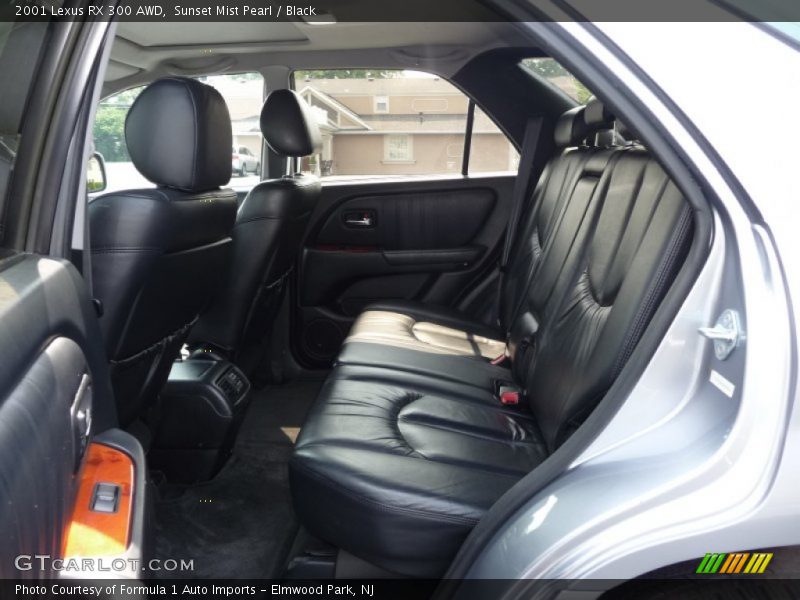 Sunset Mist Pearl / Black 2001 Lexus RX 300 AWD
