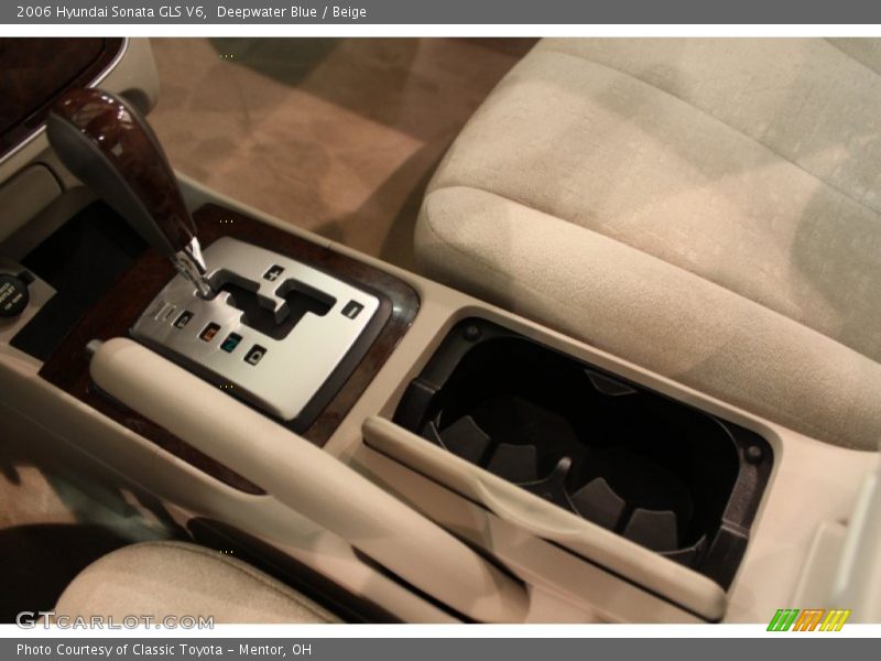 Deepwater Blue / Beige 2006 Hyundai Sonata GLS V6