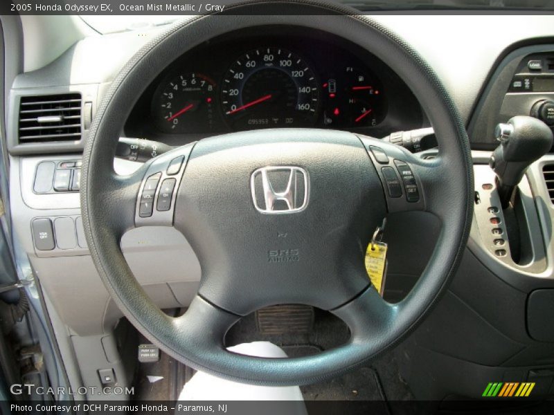 Ocean Mist Metallic / Gray 2005 Honda Odyssey EX