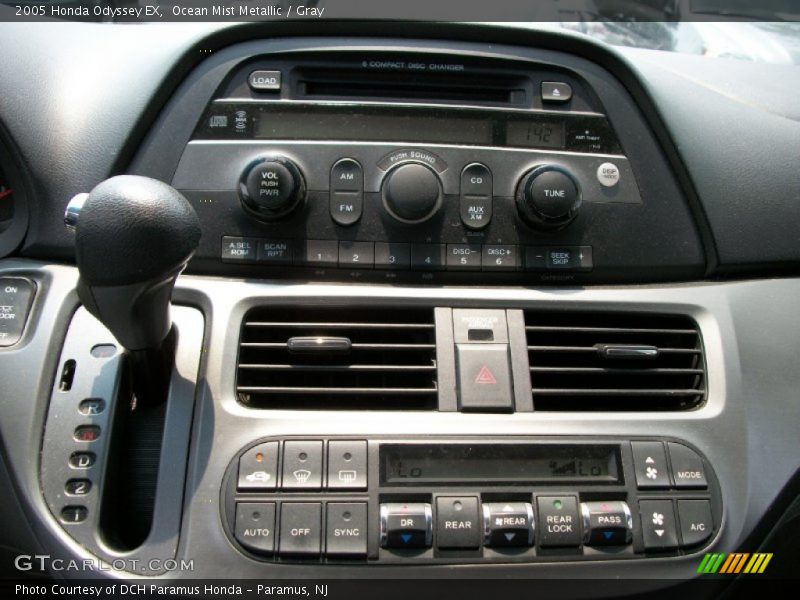 Ocean Mist Metallic / Gray 2005 Honda Odyssey EX