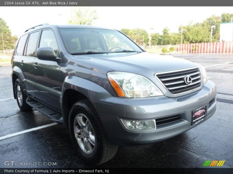 Ash Blue Mica / Ivory 2004 Lexus GX 470