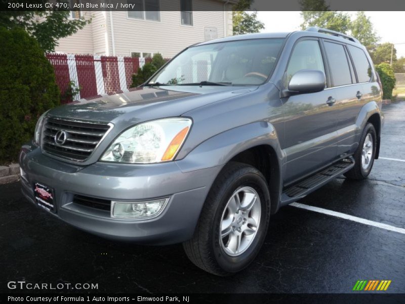 Ash Blue Mica / Ivory 2004 Lexus GX 470