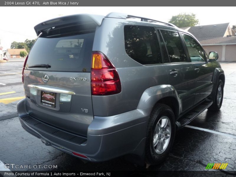 Ash Blue Mica / Ivory 2004 Lexus GX 470