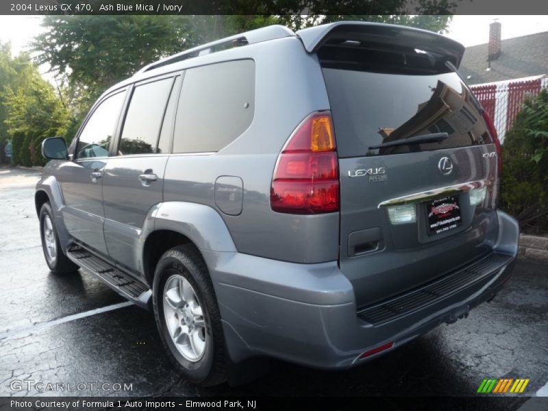 Ash Blue Mica / Ivory 2004 Lexus GX 470
