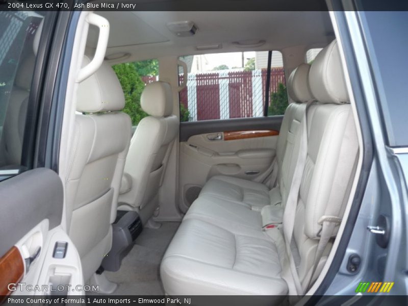 Ash Blue Mica / Ivory 2004 Lexus GX 470