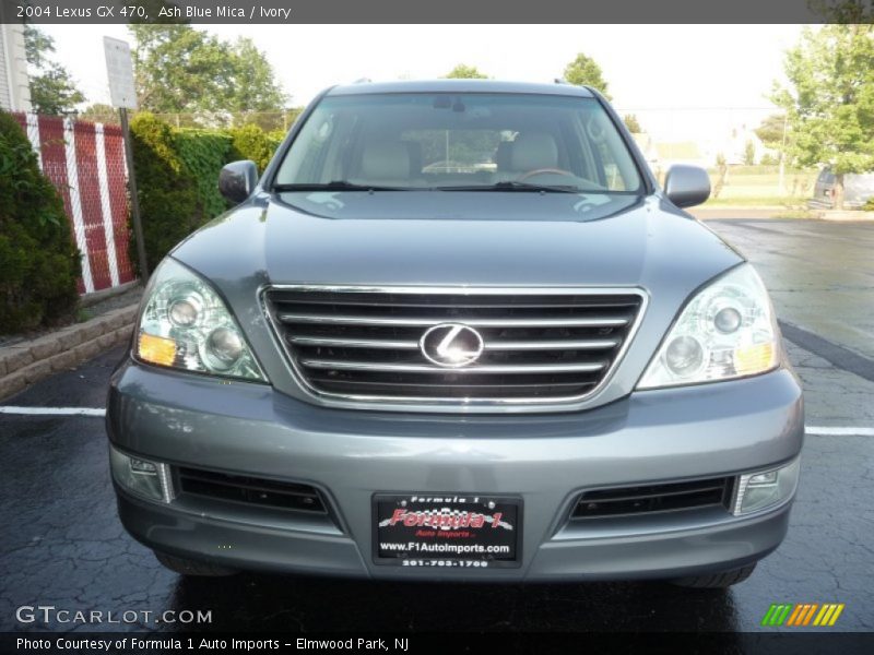 Ash Blue Mica / Ivory 2004 Lexus GX 470
