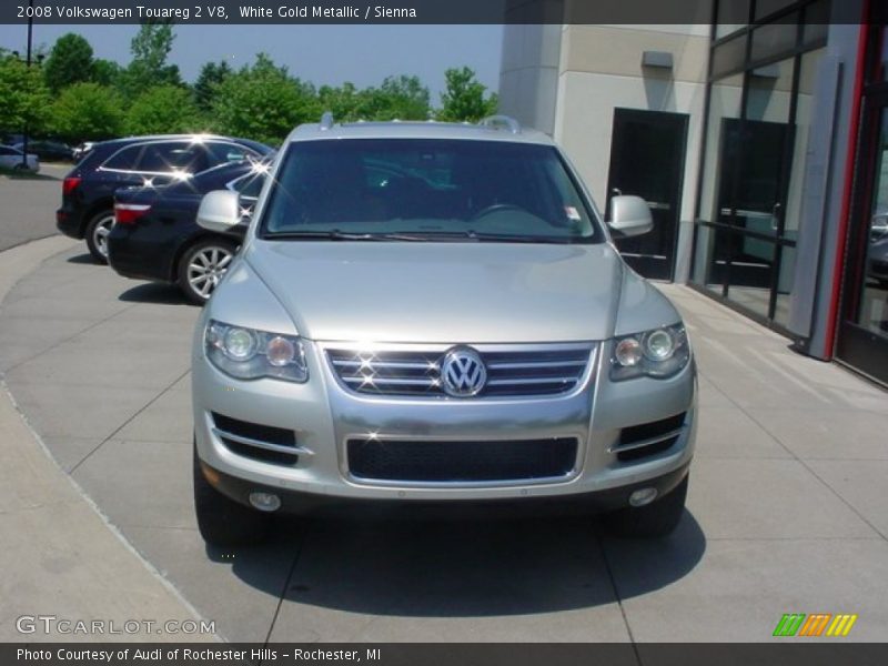 White Gold Metallic / Sienna 2008 Volkswagen Touareg 2 V8