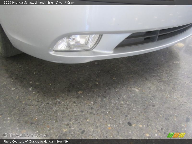 Bright Silver / Gray 2009 Hyundai Sonata Limited