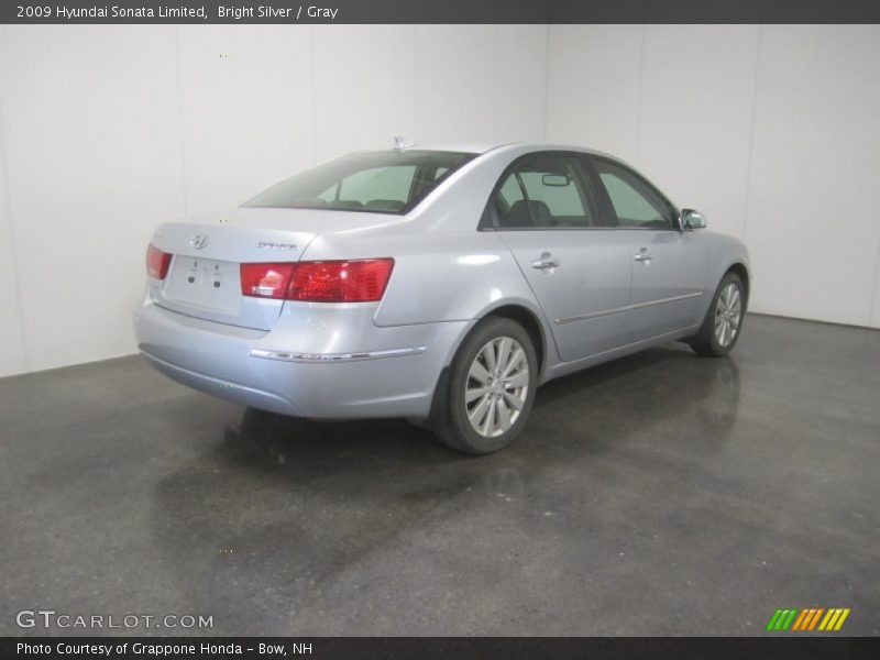 Bright Silver / Gray 2009 Hyundai Sonata Limited