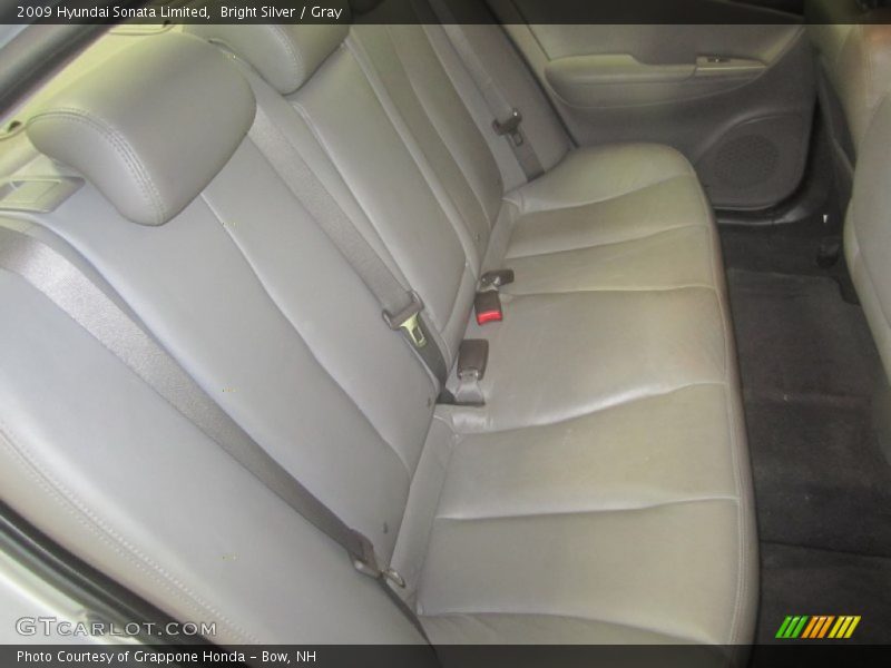 Bright Silver / Gray 2009 Hyundai Sonata Limited