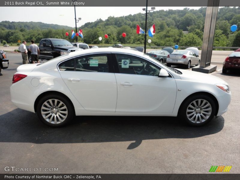 Summit White / Ebony 2011 Buick Regal CXL