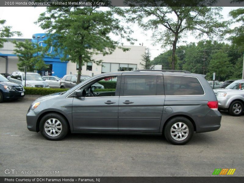 Polished Metal Metallic / Gray 2010 Honda Odyssey EX