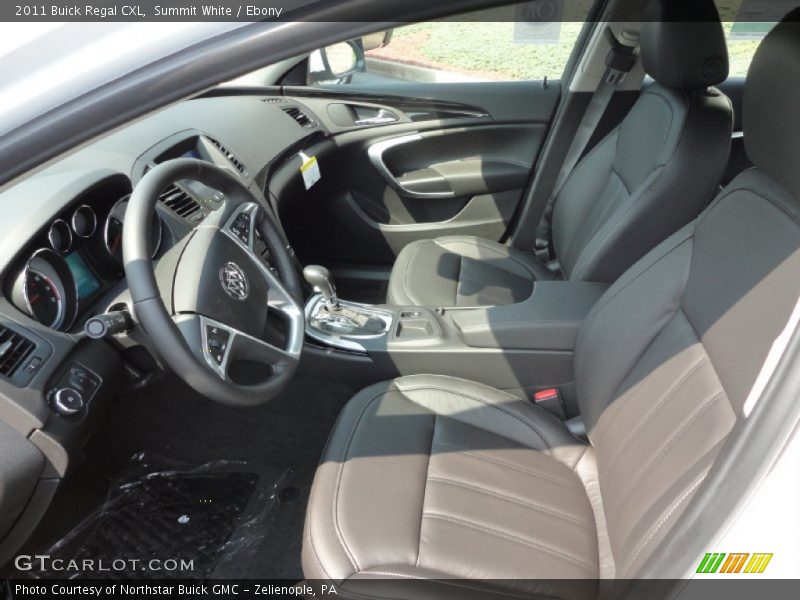  2011 Regal CXL Ebony Interior