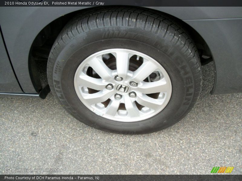 Polished Metal Metallic / Gray 2010 Honda Odyssey EX