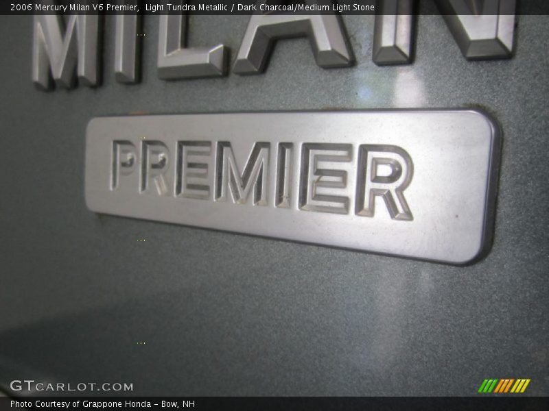 Light Tundra Metallic / Dark Charcoal/Medium Light Stone 2006 Mercury Milan V6 Premier