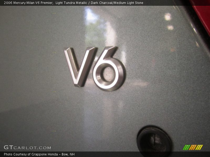 Light Tundra Metallic / Dark Charcoal/Medium Light Stone 2006 Mercury Milan V6 Premier