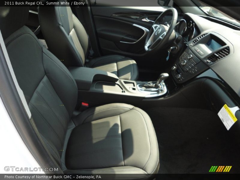  2011 Regal CXL Ebony Interior