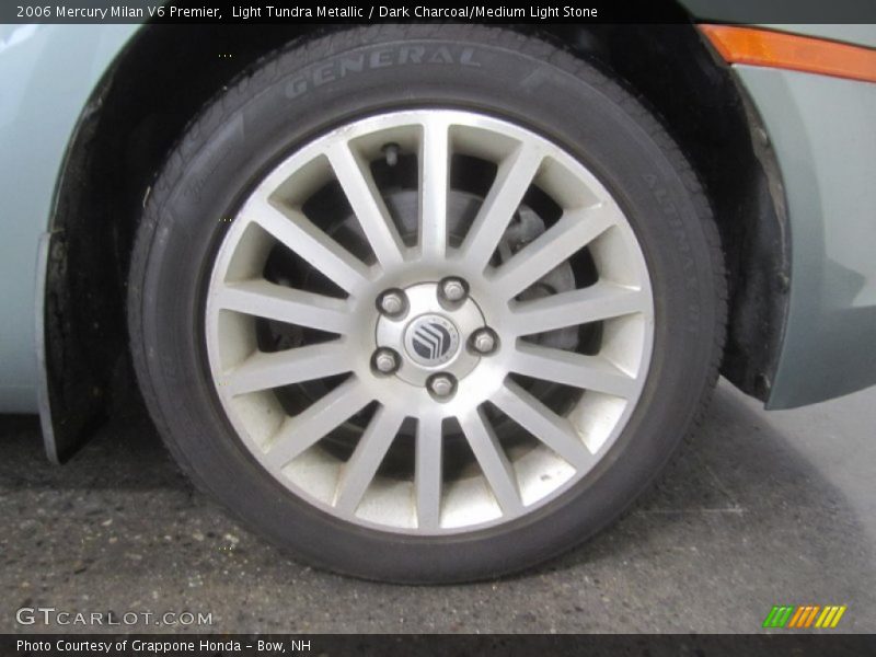Light Tundra Metallic / Dark Charcoal/Medium Light Stone 2006 Mercury Milan V6 Premier