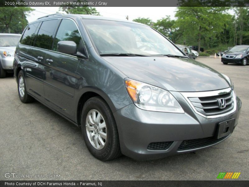 Polished Metal Metallic / Gray 2010 Honda Odyssey EX