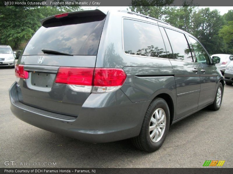 Polished Metal Metallic / Gray 2010 Honda Odyssey EX