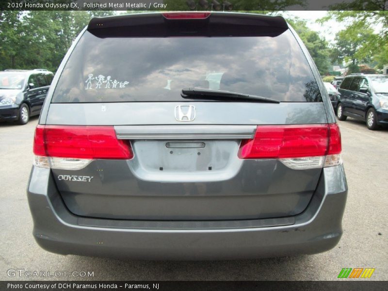 Polished Metal Metallic / Gray 2010 Honda Odyssey EX