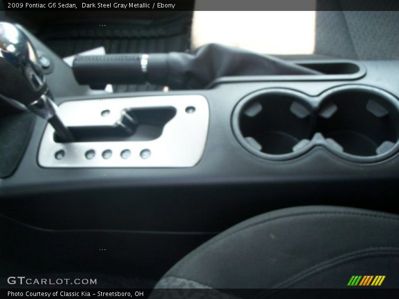Dark Steel Gray Metallic / Ebony 2009 Pontiac G6 Sedan
