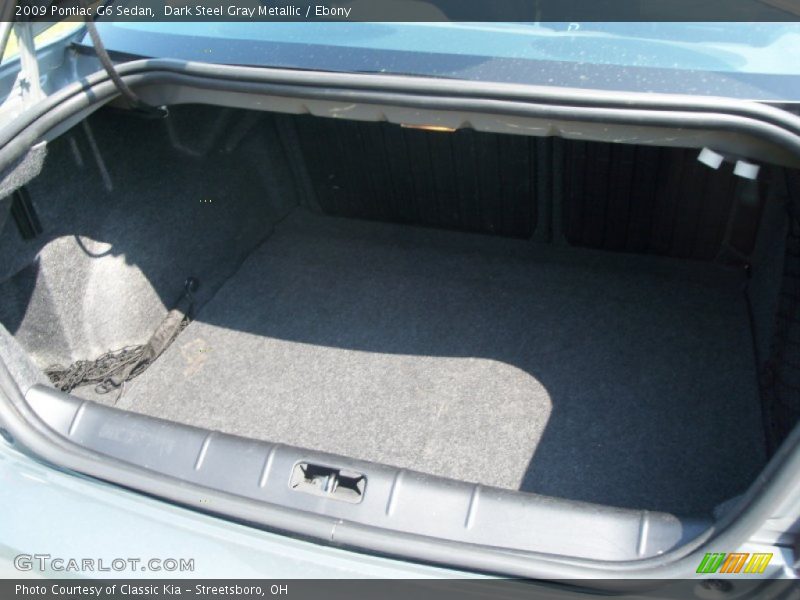 Dark Steel Gray Metallic / Ebony 2009 Pontiac G6 Sedan