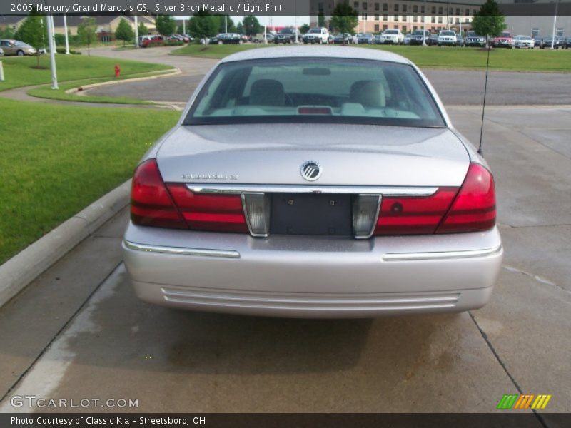 Silver Birch Metallic / Light Flint 2005 Mercury Grand Marquis GS