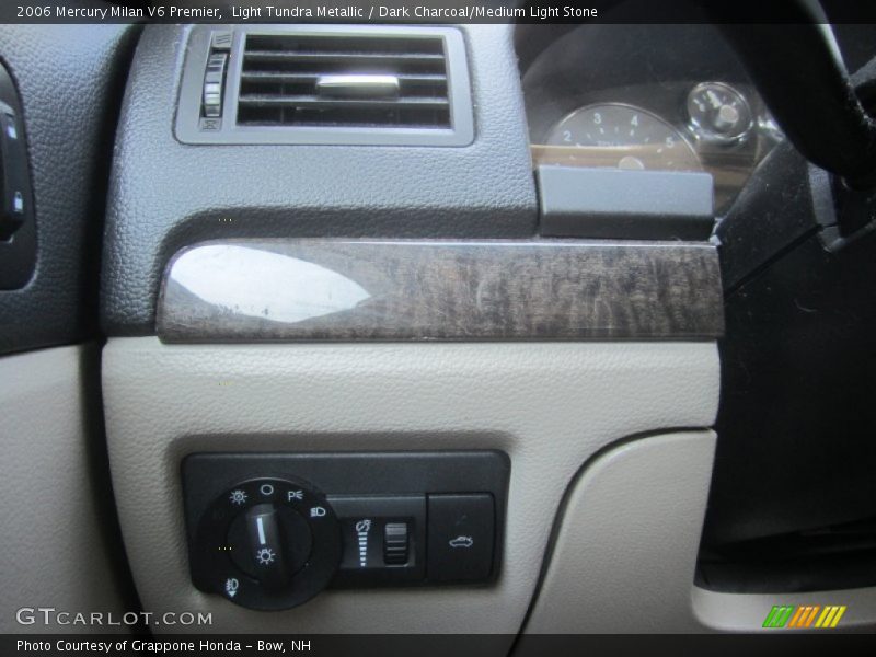 Light Tundra Metallic / Dark Charcoal/Medium Light Stone 2006 Mercury Milan V6 Premier