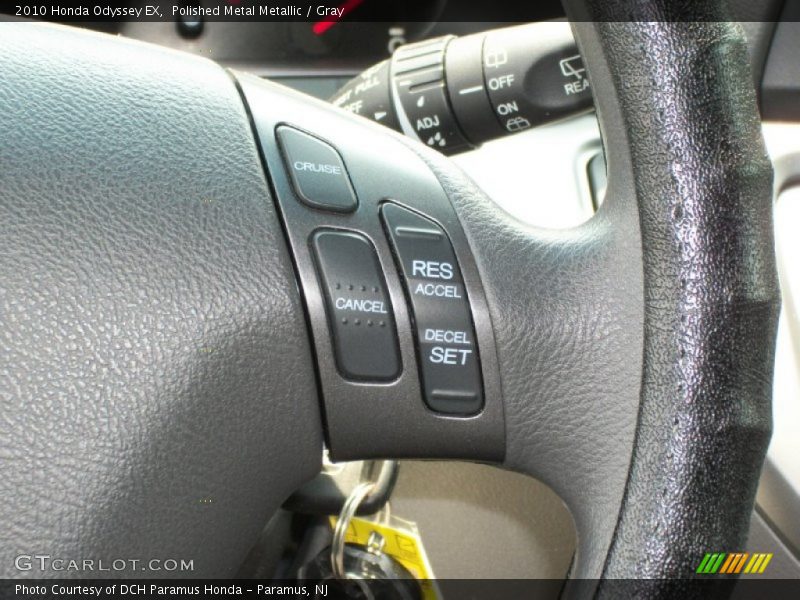 Polished Metal Metallic / Gray 2010 Honda Odyssey EX