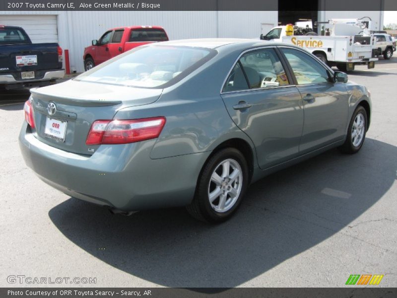 Aloe Green Metallic / Bisque 2007 Toyota Camry LE