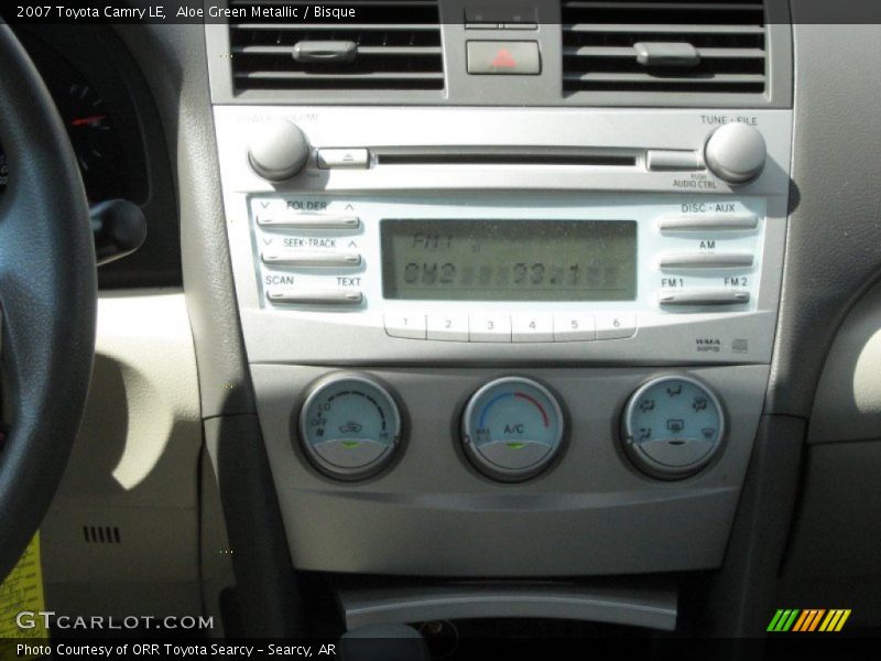 Aloe Green Metallic / Bisque 2007 Toyota Camry LE