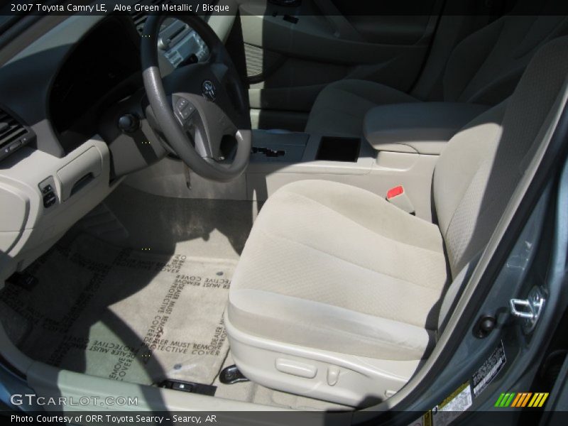 Aloe Green Metallic / Bisque 2007 Toyota Camry LE