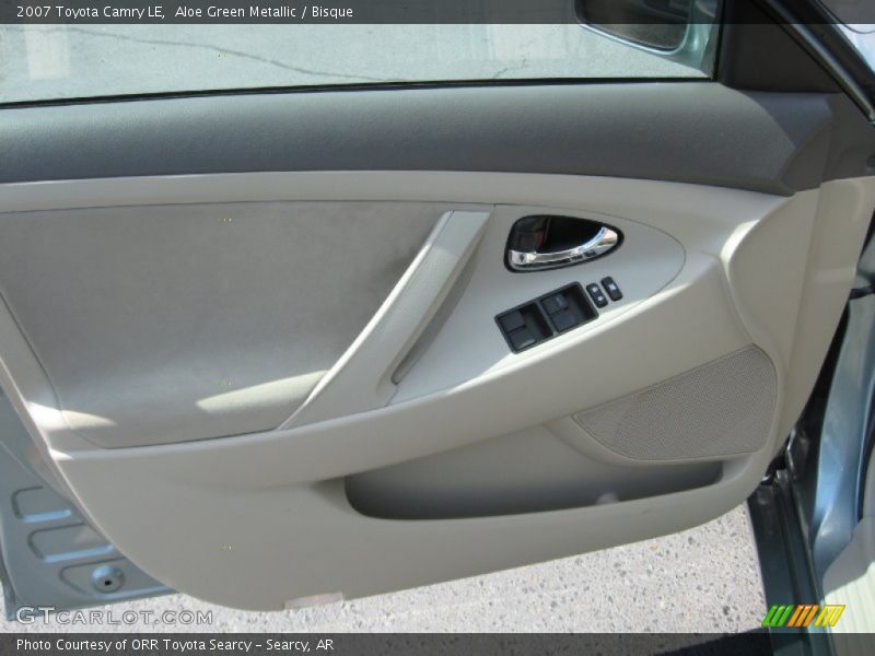Aloe Green Metallic / Bisque 2007 Toyota Camry LE