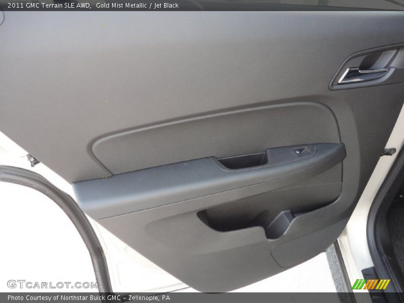 Gold Mist Metallic / Jet Black 2011 GMC Terrain SLE AWD