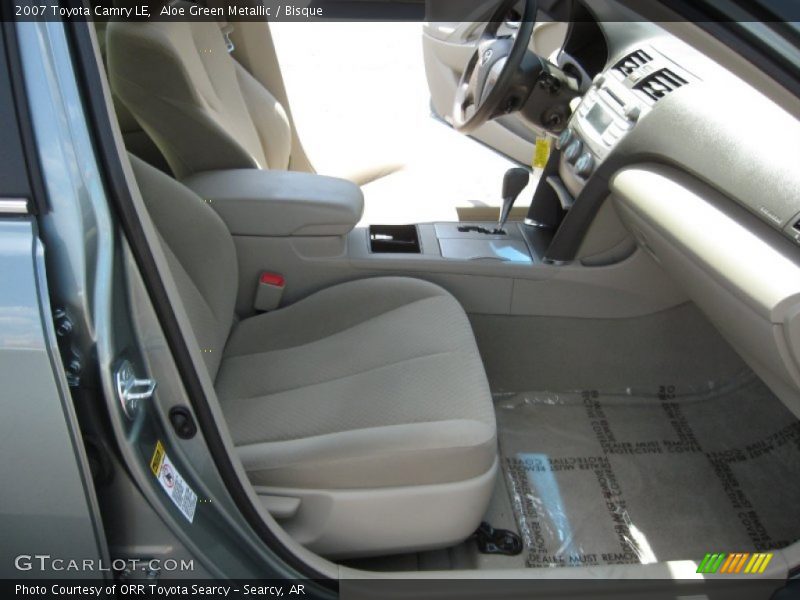 Aloe Green Metallic / Bisque 2007 Toyota Camry LE