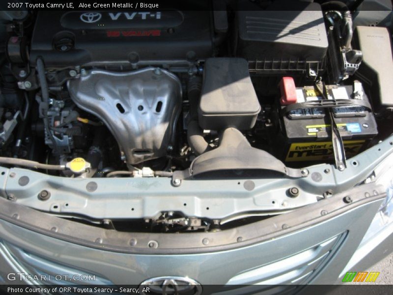 Aloe Green Metallic / Bisque 2007 Toyota Camry LE