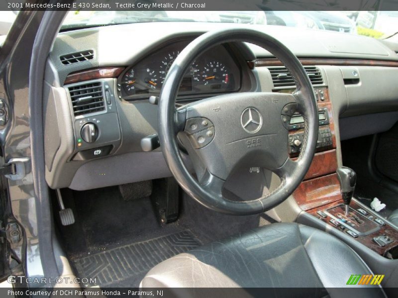Tectite Grey Metallic / Charcoal 2001 Mercedes-Benz E 430 Sedan