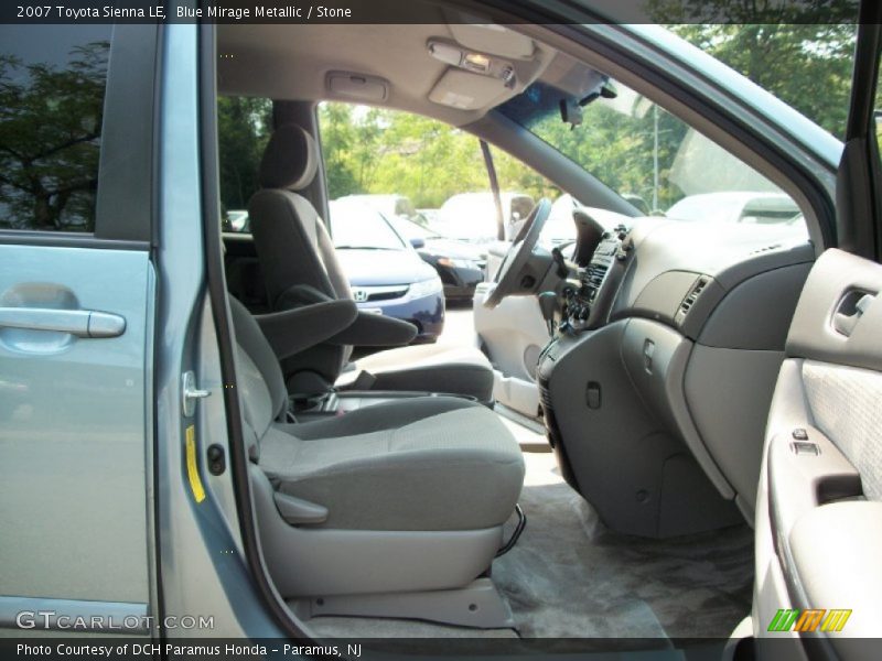 Blue Mirage Metallic / Stone 2007 Toyota Sienna LE