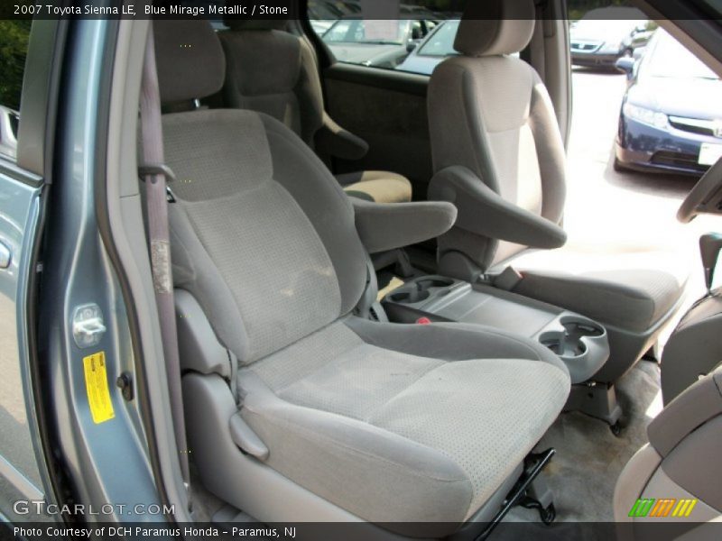 Blue Mirage Metallic / Stone 2007 Toyota Sienna LE