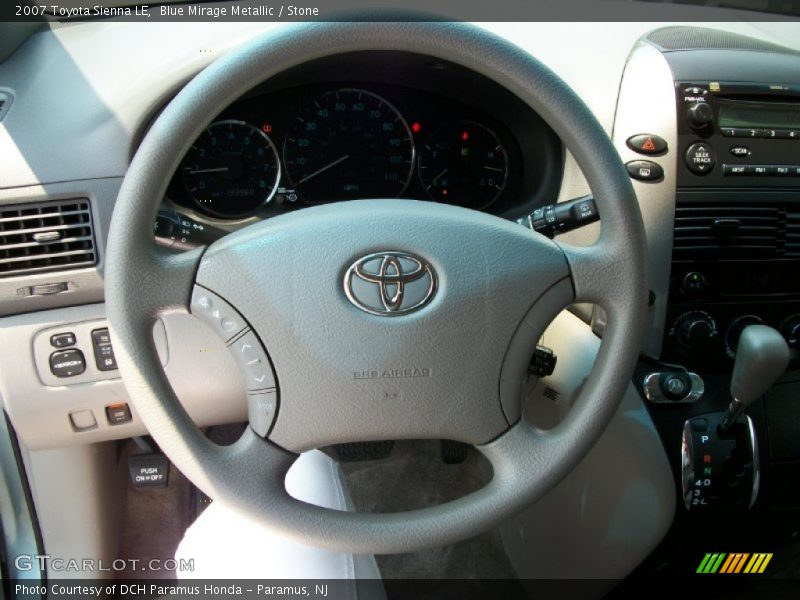 Blue Mirage Metallic / Stone 2007 Toyota Sienna LE