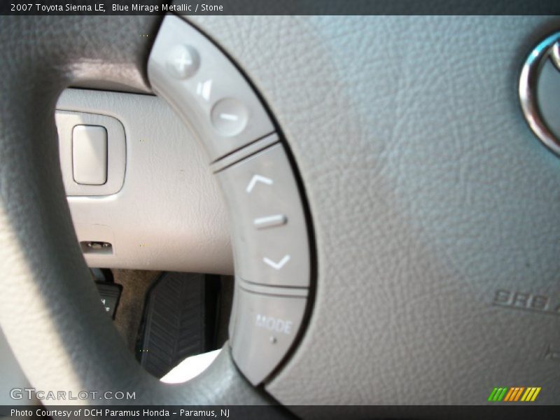 Blue Mirage Metallic / Stone 2007 Toyota Sienna LE