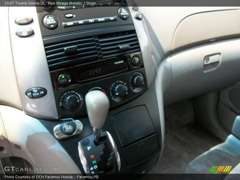 Blue Mirage Metallic / Stone 2007 Toyota Sienna LE