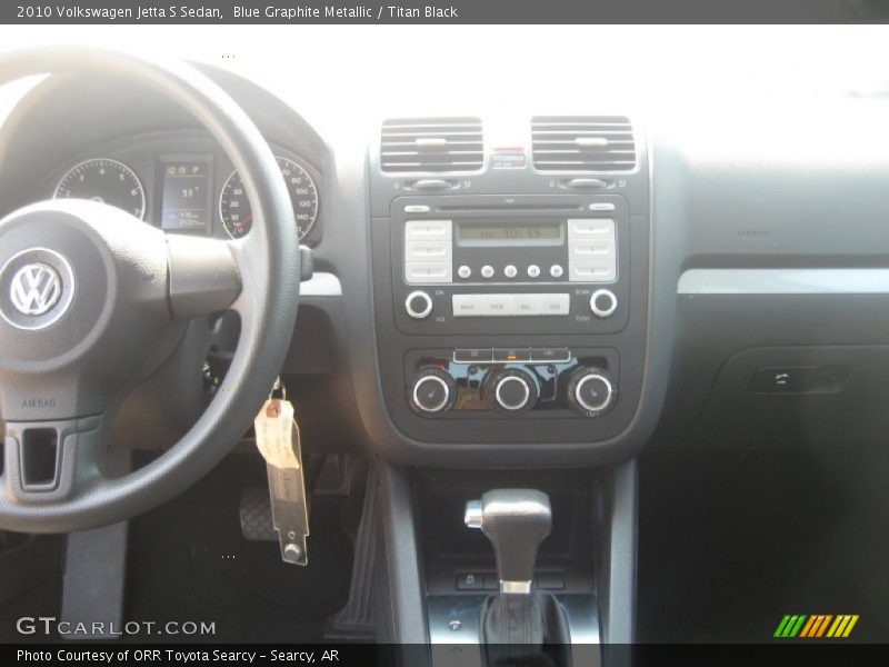 Blue Graphite Metallic / Titan Black 2010 Volkswagen Jetta S Sedan