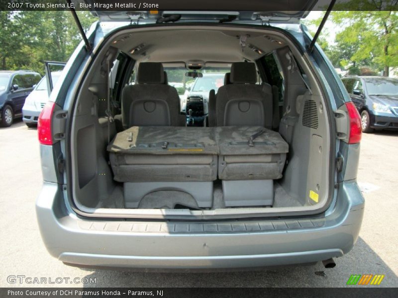 Blue Mirage Metallic / Stone 2007 Toyota Sienna LE