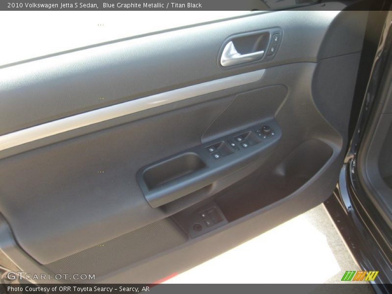 Blue Graphite Metallic / Titan Black 2010 Volkswagen Jetta S Sedan