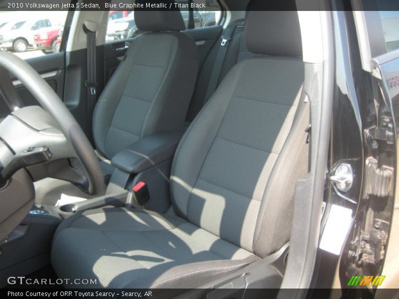 Blue Graphite Metallic / Titan Black 2010 Volkswagen Jetta S Sedan