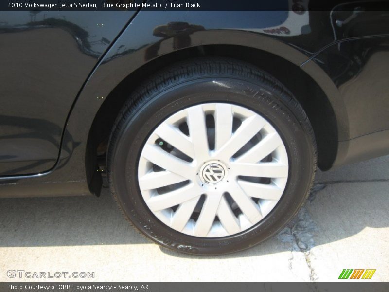 Blue Graphite Metallic / Titan Black 2010 Volkswagen Jetta S Sedan