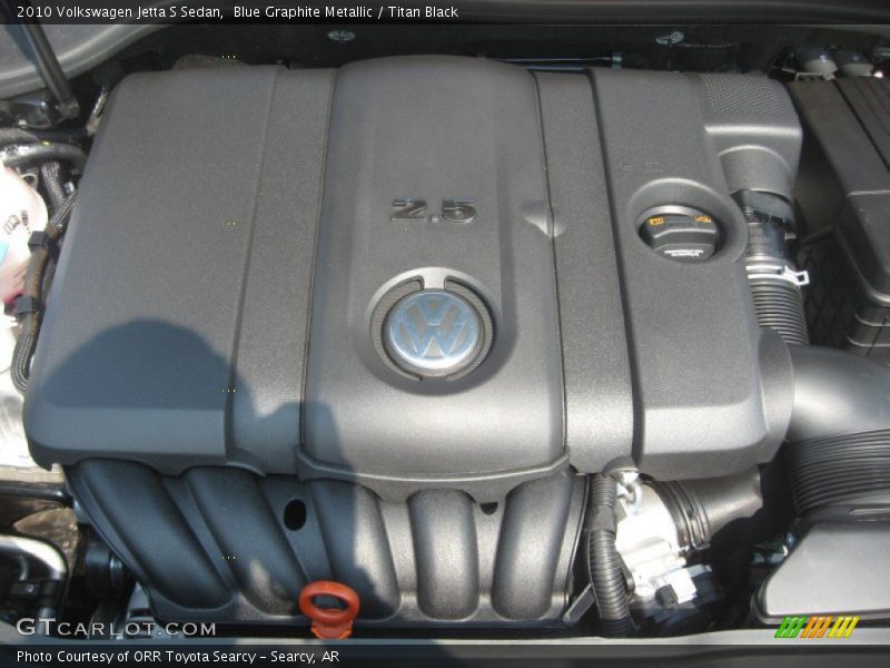 Blue Graphite Metallic / Titan Black 2010 Volkswagen Jetta S Sedan