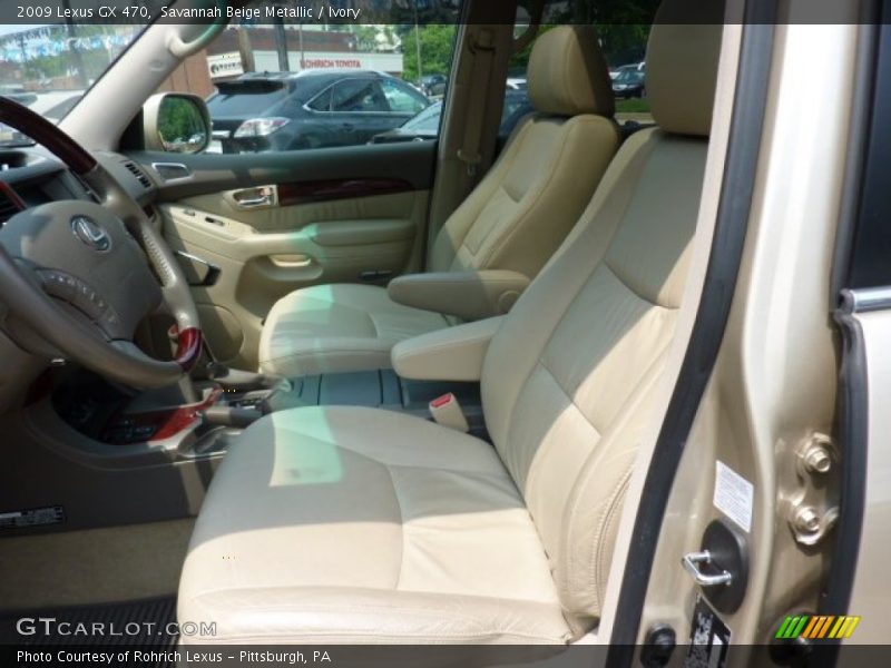 Savannah Beige Metallic / Ivory 2009 Lexus GX 470